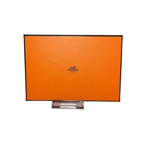 Hermes 4 Piece Bundle- Teal Key Holder, Book, Shopping Bag, Box - Picture 5 of 13